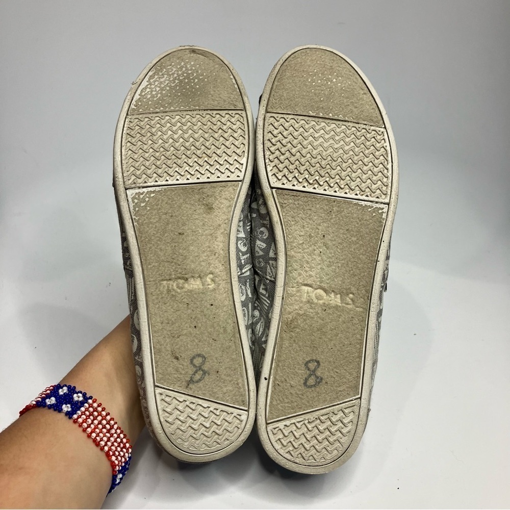 Toms Chambray Ten year anniversary slip on shoes size‎ 8 - Picture 6 of 8